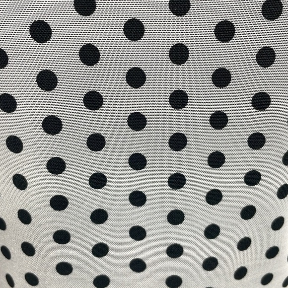 Picadilly Sleeveless Lite Grey/Black Sheath Dress Sheer shoulders & Back Sz.M - Picture 9 of 14